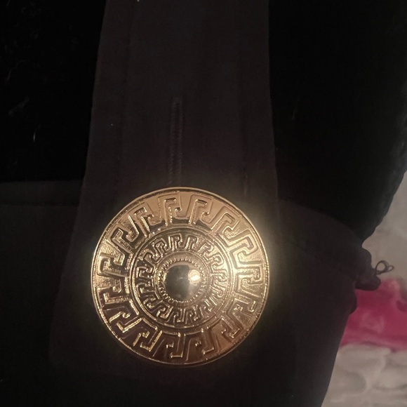 Authentic Versace collaboration with H&M 2011 collection Black Dress sz 6 - Picture 12 of 12